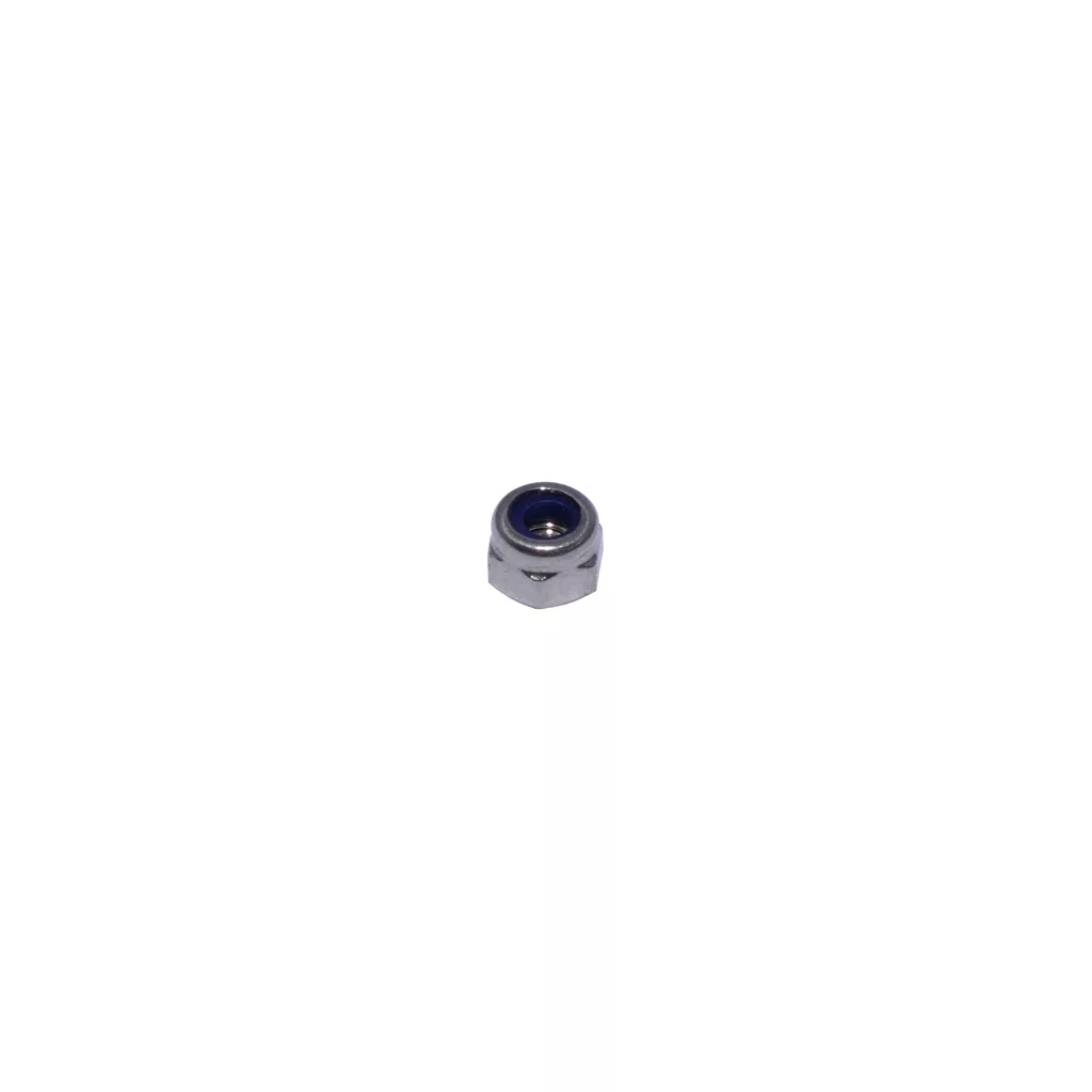 An Ascaso I..398 M3 Nut for Micro Fixation Screw, used to attach the Steel Uno lever microswitch bracket to the steam valve, is centered on a plain white background. © 2025 1st-line.com