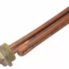 Nuova Simonelli 14100041 copper heating element with two exposed terminals and threaded base, designed for easy installation in NS Oscar 110v electric water heaters. © 2025 1st-line.com