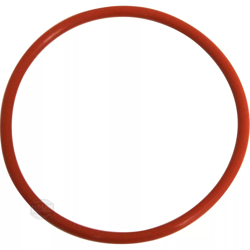 The Ascaso I.1083 Shower/Dispersion Screen Holder Exterior Gasket for Capsules (47x2.5 mm) is shown on a plain white background, ideal for use as a gasket with shower screen holders. © 2025 1st-line.com