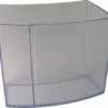 The Ascaso I..123 Water Tank / Reservoir is a transparent, rectangular plastic container with slightly curved sides and no lid, ideal for use as an Ascaso water tank or for storage. © 2025 1st-line.com