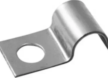 The Ascaso I..157 spring clip securely holds the thermometer bulb in Ascaso Steel Series espresso machines and features a flat base with a mounting hole and a curved section for easy installation. © 2025 1st-line.com