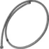 The Ascaso XV.452 1.5M (150 cm) Stainless Steel Braided Hose features 3/8 BSP fittings on both hexagonal ends and is shown in a loose circular shape against a white background. © 2025 1st-line.com