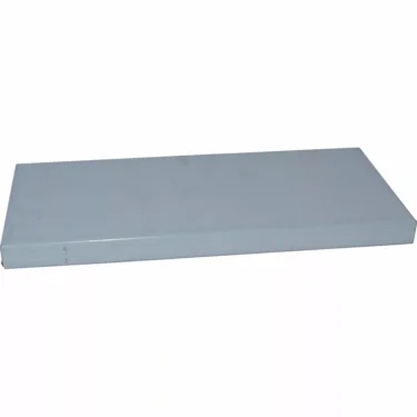 The Bezzera 5073020LW Water Tank Cover, a rectangular, flat gray metal sheet, is displayed against a white background. © 2025 1st-line.com