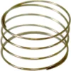 The Bezzera 5471540R Anti-Vacuum Valve Spring, featuring evenly spaced metallic coils, is designed specifically for use in the Bezzera BZ07 espresso machine. © 2025 1st-line.com