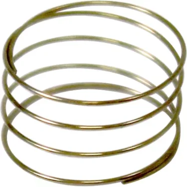 The Bezzera 5471540R Anti-Vacuum Valve Spring, featuring evenly spaced metallic coils, is designed specifically for use in the Bezzera BZ07 espresso machine. © 2025 1st-line.com