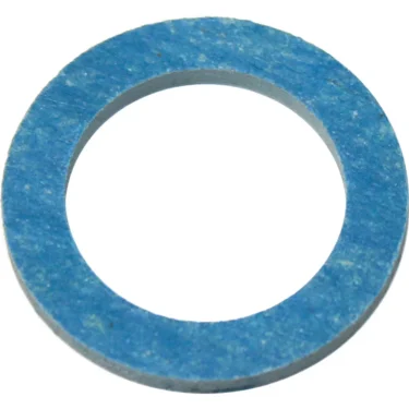The Bezzera 5492022 Drip Tray Gasket is a flat, round blue gasket with a large center hole, made from textured non-metallic material. It offers consistent thickness and smooth edges for Bezzera machines. © 2025 1st-line.com