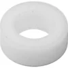 The Bezzera 5494001 Gasket for Steam Wand Tip (D8.5 x 5 x 3.2 PTFE, BZ02) is a white cylindrical washer with a central hole, ideal for espresso machine repairs and shown against a plain background. © 2025 1st-line.com