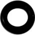 The Bezzera 7496083 OR Gasket D4.5x1.5 NBR70 is a black, circular rubber O-ring with a smooth surface, shown against a white background—perfect as a gasket for Bezzera machines. © 2025 1st-line.com