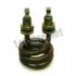 The Brasilia Club Lady and Belle Epoque Junior Heating Element 1200W/110V is a spiral-shaped heating element with two screw terminals, designed for electrical heating in compatible machines. © 2025 1st-line.com