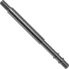 The Elektra 00048014 Steam/Valve Shaft is a metal rod with a smooth, cylindrical center and threaded ends, designed for fastening or connecting parts in Elektra machines. © 2025 1st-line.com