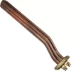 The Elektra 02808035 Heating Element for Elektra Belle Epoque 3 group (220-400V/5000W) features three U-shaped copper tubes, a brass mounting flange, and electrical terminals for efficient, reliable performance. © 2025 1st-line.com