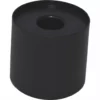 The Magister Foot/Leg for MS/ES Models is a black, cylindrical component with a flat top and central hole, resembling a rubber stopper or spacer, shown against a white background. © 2025 1st-line.com
