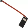 The Orchestrale DN20417 Capacitive Level Detector - Nota is a black rectangular device with a small indicator light and a long red insulated cable ending in a black connector, shown isolated on a white background. © 2025 1st-line.com