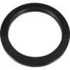 The VBM GUARSOT Portafilter / Grouphead Gasket is a black circular rubber gasket with a hollow center, suitable for use as a grouphead gasket on VBM GUARSOT machines. © 2025 1st-line.com