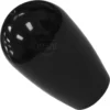 The Lelit 3700005 Black Plastic E61 Grouphead Lever Handle features a glossy, rounded design reminiscent of a gear shift knob, displayed against a white background. © 2025 1st-line.com