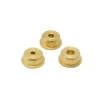 Set of 3 HX Pipe Restrictor for Nota, small round brass bushings with central holes, are shown on a white background. © 2025 1st-line.com