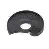 The Eureka 2580.0006 Atom Coffee Conveyor Wheel is a black, crescent-shaped plastic washer with Eureka embossed and a large central hole, designed as a replacement part for the Eureka Atom. © 2025 1st-line.com