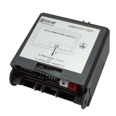 The Gicar 9600059 Brain Unit - 9.3.01.11GT2 for Lelit Victoria features labeled connectors and a top diagram with wiring instructions and technical details for easy installation. © 2025 1st-line.com