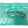 A clear turquoise plastic bag with several small silver screws, shown on white—ideal as a replacement or compatible with the Eureka 2580.0500KIT Screw Kit vacuum accessory. © 2025 1st-line.com