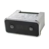 The ECM US1040 Thermo PID 1 115V is a digital panel meter with a black front, silver frame, two touch buttons (minus and plus), an LED display showing 8.8.8.8., and visible technical specs on top. © 2025 1st-line.com