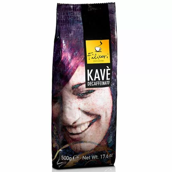 A 1.1 lb package of DISCONTINUED Filicori Zecchini Kave Decaf Whole Beans. © 2025 1st-line.com