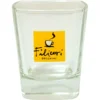 The Filicori Zecchini Micro Glass Cup features the iconic yellow logo with a steaming coffee cup and black text—perfect for espresso lovers who appreciate elegant glassware. © 2025 1st-line.com