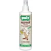 The Puly VERDE Grinder Hopper Green Power Cleaner Spray 200ML comes in a white bottle with green and brown labels showing coffee beans pouring into a grinder. No rinsing needed—just spray for easy, powerful cleaning. © 2025 1st-line.com