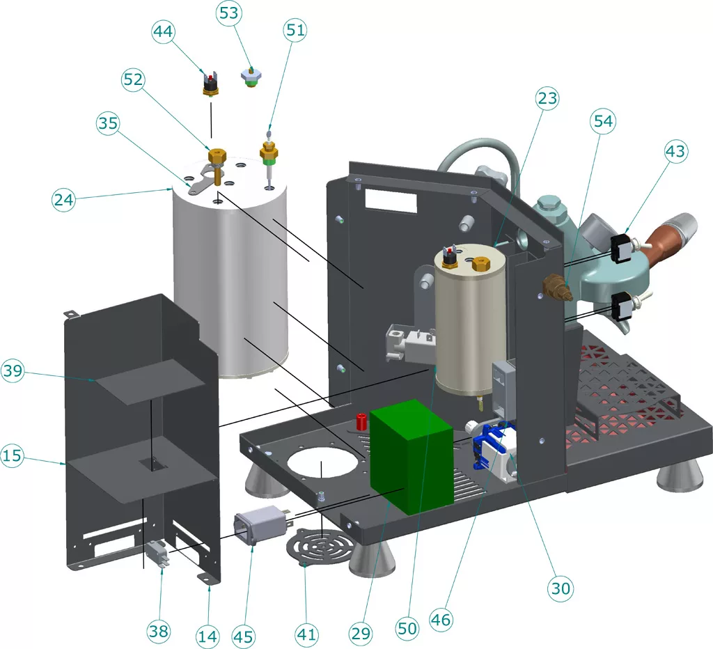 ACS Minima Dual Boiler Espresso Machine | 1st-line.com