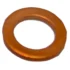 The Flat Copper Gasket for Manometer is a circular, smooth, flat washer shown on a white background, perfect for sealing or use in manometers. © 2025 1st-line.com