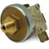 Close-up of a Mater XP110 Pressurestat 0.5-1.2Bar electrical pressure switch featuring a threaded connector and two flat terminals, shown on a white background. © 2025 1st-line.com