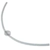 The Ascaso I.2135 PTFE Hose, designed for connecting the OPV to the 3-way valve, is shown as a clean, slightly curved white tube on a plain white background with a small logo watermark near its center. © 2025 1st-line.com