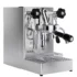 The Lelit Mara X V2 HX Espresso Machine features stainless steel construction, two black-handled steam wands, a pressure gauge, portafilter, and the brand name on the front—perfect for making café-quality drinks at home. © 2025 1st-line.com