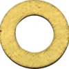 The Lelit MC068 Washer is a flat, round, gold-colored metal piece with a central hole, shown from above on a white background. © 2025 1st-line.com