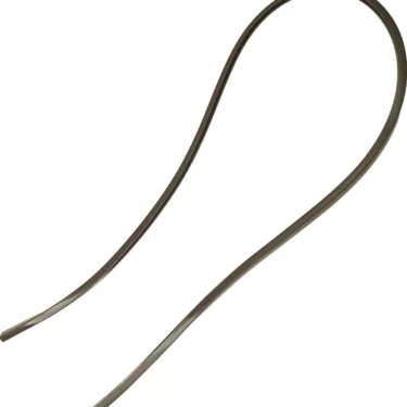 A brown plastic headband with open ends and a U-shaped curve is displayed on a white background, resembling the Lelit 8600011 Gasket for Top Cover. © 2025 1st-line.com