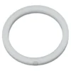 The Lelit 8700017 Bottom O-Ring for Bottom Valve, shown on a white background, is a plain white circular gasket with even thickness designed to fit compatible Lelit bottom valve systems. © 2025 1st-line.com