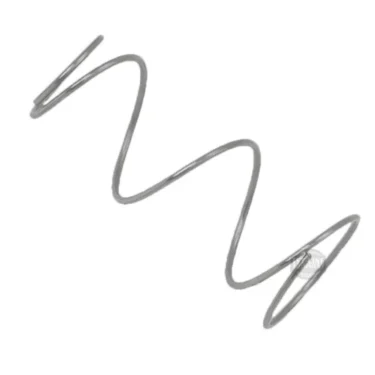 The Lelit 9500020 Top Spring for Top Screw Reservoir is a single metal compression spring, ideal for Lelit machines or reservoirs, displayed on a plain white background. © 2025 1st-line.com