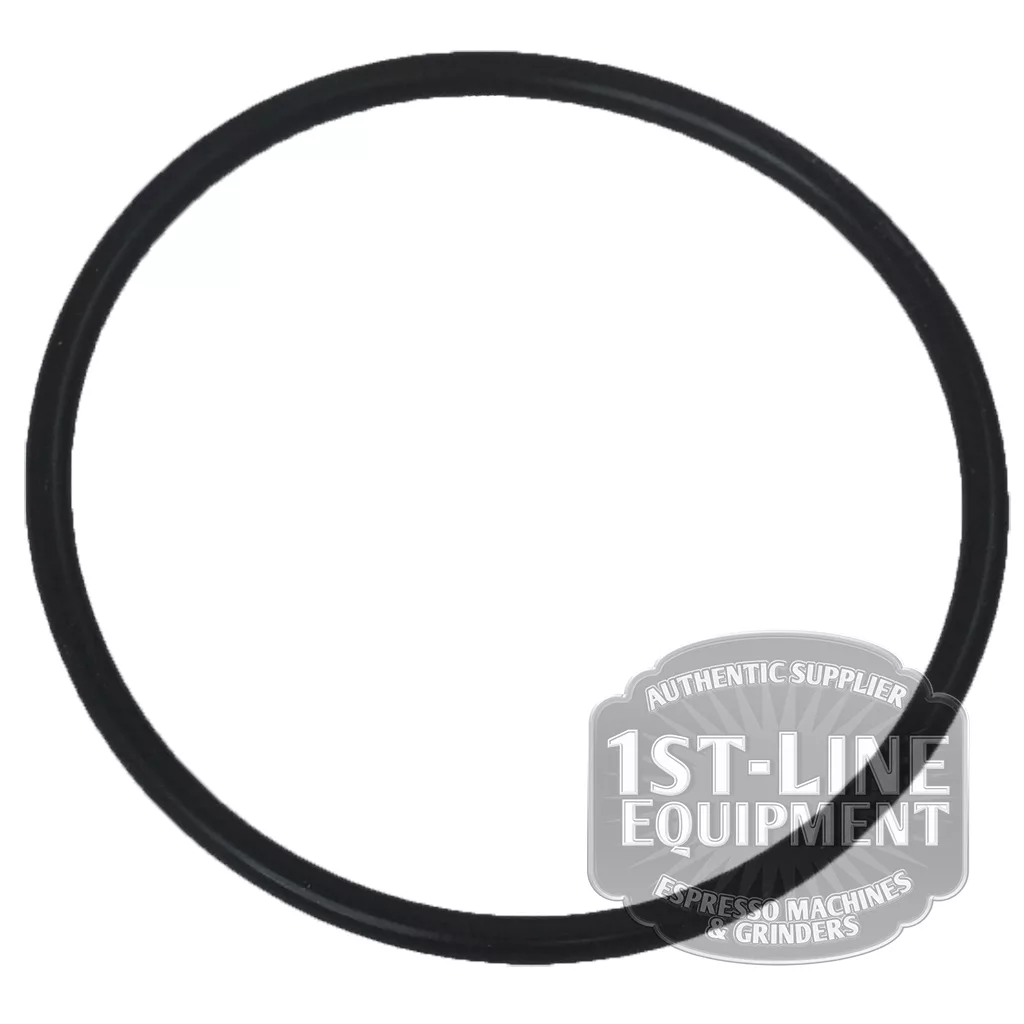 A BE...6 GROUP O-RING 48.9x2.6 mm (black rubber gasket) is displayed on a white background with the 1st-Line Equipment logo partially overlapping the bottom right corner of the image. © 2025 1st-line.com