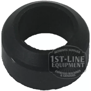 A top view of the AS..26 LEVEL RUBBER GASKET shows its black, cylindrical rubber form with a central hole. The 1st-Line Equipment logo watermark appears in the lower right corner. © 2025 1st-line.com