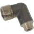 The BE.208 GROUP ELBOW FITTING is a metallic 90-degree elbow with threaded ends for connecting two pipes at a right angle, labeled TST-LINE EQUIPMENT BE.208 and featuring a slightly worn surface. © 2025 1st-line.com