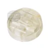 The BF.216 UPPER PLATE HOLDING SEAT is a clear round plastic component with ridges and slots, shown on a white background. The image features the 1st-Line Equipment watermark.