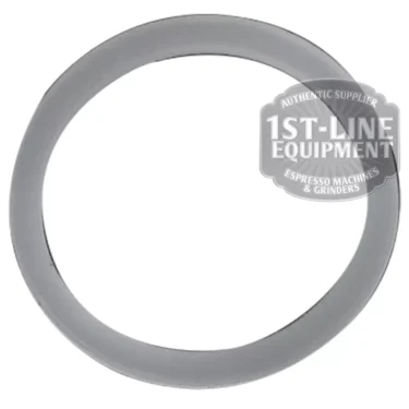 A BF.219 PTFE RING, size 13x15.5x1 mm, with the 1st-Line Equipment logo marked Authentic Supplier and Espresso Machines & Grinders partially overlaid at the upper right. © 2025 1st-line.com