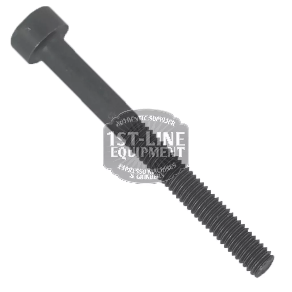 A BF.252 SCREW M3x30mm, black socket head cap type, is displayed on a white background with the 1st-Line Equipment logo watermark centered on the image. © 2025 1st-line.com
