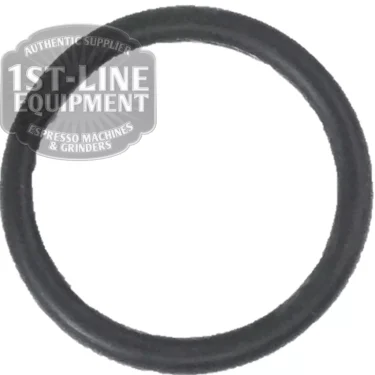 A black BF..86 RUBBER O-RING 14x1.78 mm is shown on a white background with a 1st-Line Equipment Espresso Machines & Grinders watermark in the top left corner. © 2025 1st-line.com