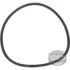A black rubber Brasilia Heating Element/Boiler Gasket 71.12x2.62 mm is displayed on a white background with a 1st-Line Equipment authenticity badge in the lower right corner. © 2025 1st-line.com