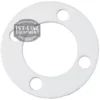 The Bezzera BE.314 PTFE RESISTANCE GASKET is a white circular gasket with four edge holes, one covered by a “1st-Line Equipment, Authentic Supplier, Espresso Machines & Grinders” label. Compatible with Bezzera BE.314 models. © 2025 1st-line.com