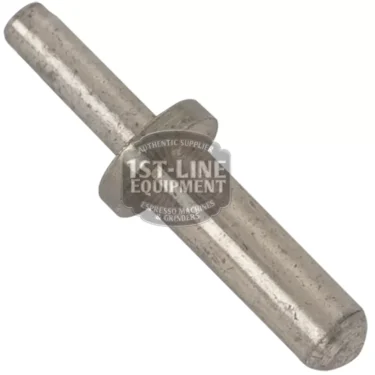 The BF.118 ROD is a small, cylindrical metal pin with a wider flange near one end, shown against a white background. Its surface has a slightly textured and worn appearance. © 2025 1st-line.com
