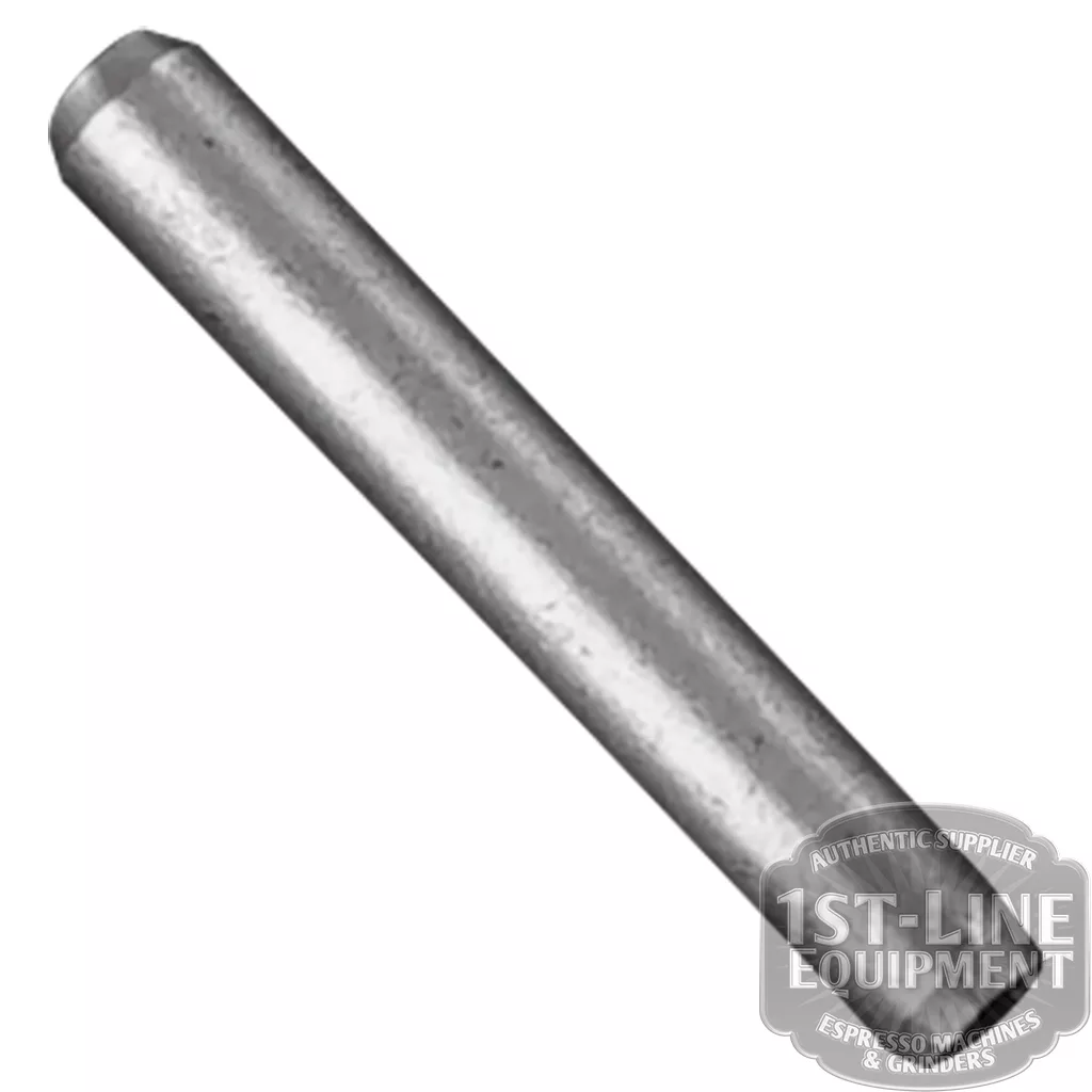 The BF.218 ELASTIC SNUGGLER, a metallic cylindrical rod with a beveled edge, is shown on a white background with a semi-transparent 1st-Line Equipment logo in the bottom right corner. © 2025 1st-line.com
