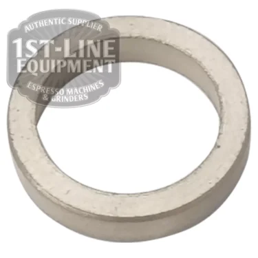 The BF.275 BRASS WASHER is shown against a white background, with a watermark stating 1st-Line Equipment, Authentic Supplier, Espresso Machines & Grinders. © 2025 1st-line.com