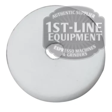 The BF.331 PTFE GASKET is a plain white circular disc with a small center hole, semi-transparent 1st-Line Equipment logo, and “BF.331” in the upper right—ideal as a replacement PTFE gasket. © 2025 1st-line.com