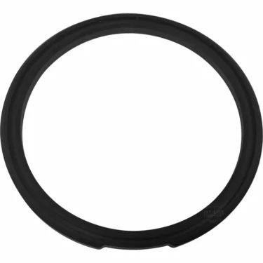 The Elektra 02091035 Boiler to Base Gasket, a black circular ring with a smooth finish, provides a dependable seal for your Elektra espresso machine’s boiler. © 2025 1st-line.com